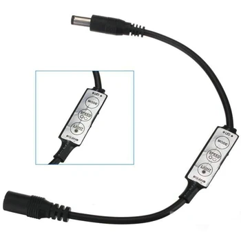 

RGB LED Strip Light Dimmer Switch Controller DC 12-24V