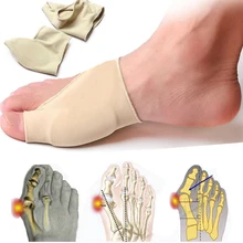 Forefeet Protector Prevent Injury Posture Adult Elastic Pad Spreader Hallux Valgus Toe Corrector Health Bunion Sleeve Silicone