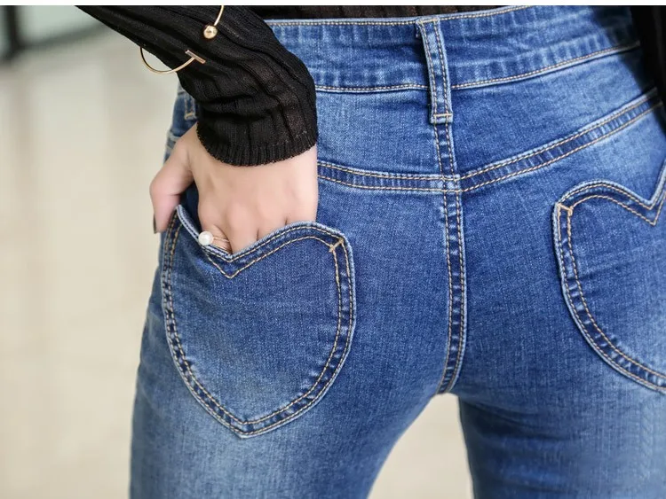 Mulheres Incendiar Calça Jeans Para Meninas Calças