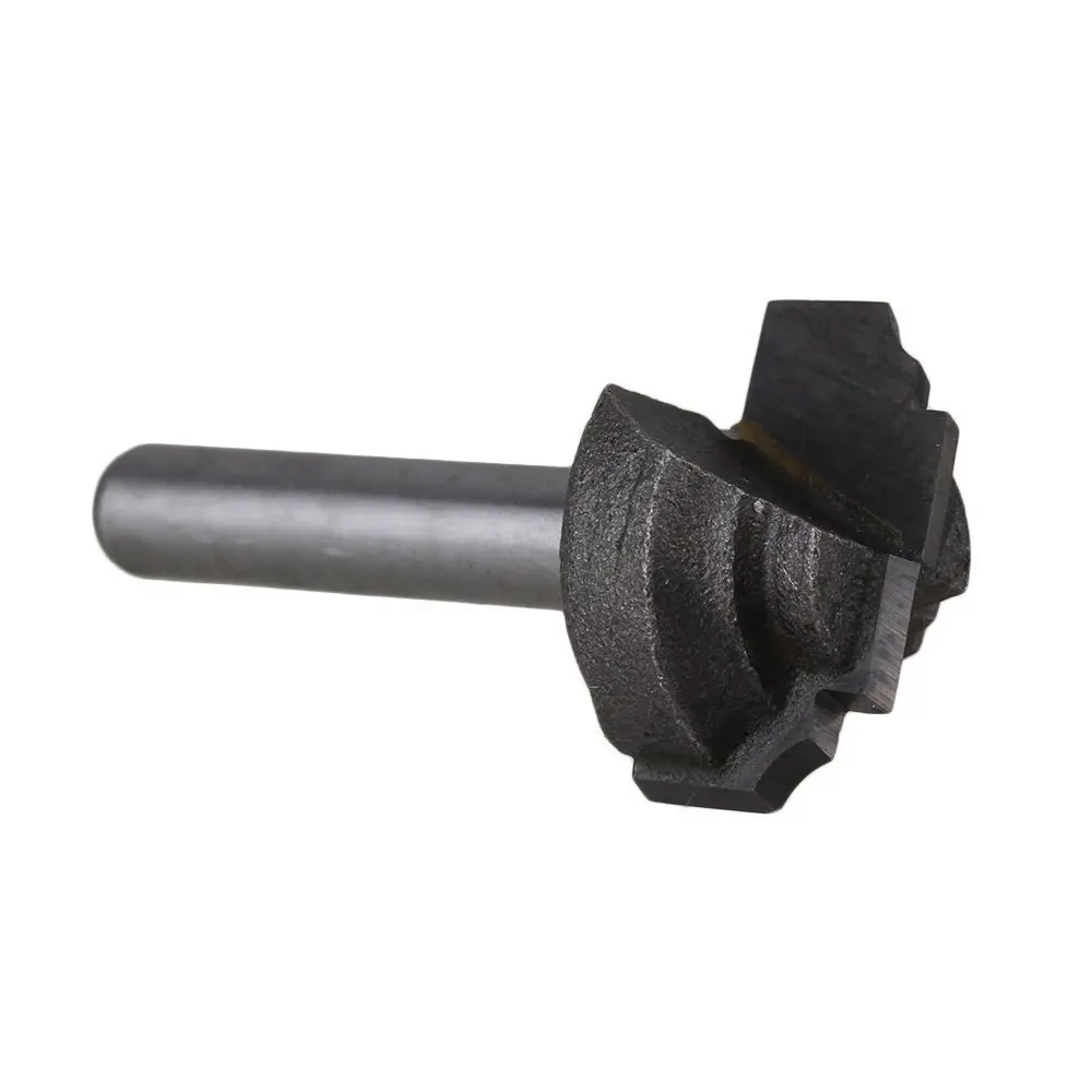 

6 x 25mm Tungsten Steel Wood Making Cutter 3D CNC Engraving Double-edged V Groove Bit (F Type)