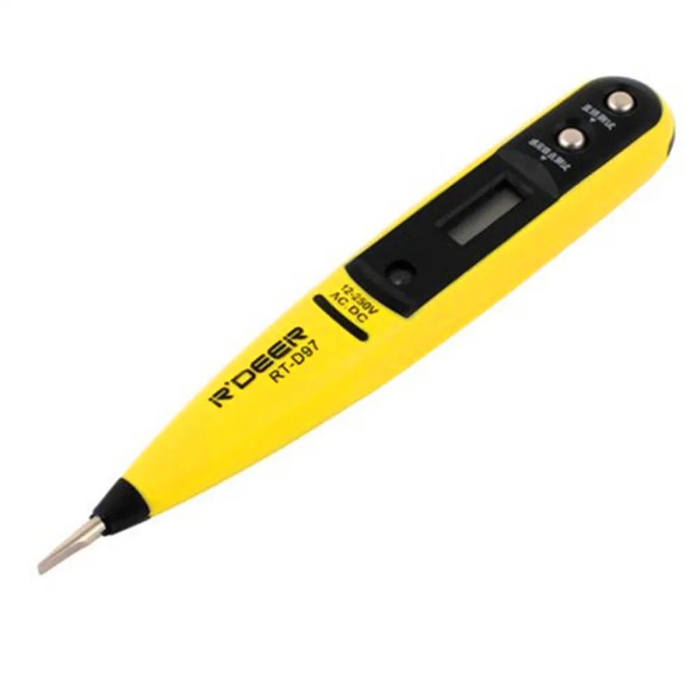 1 Pc Industrial Electric Digital Test Pen AC/DC 12V-250V Voltage Measure Detector Meter Tester | Инструменты
