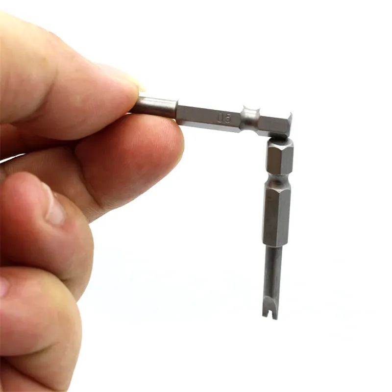 5 шт./компл. набор защитных бит отвертка шестнадцатеричный хвостовик Магнитная u