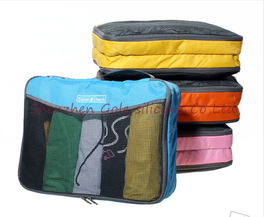 Women Men Travel bag set Clothing Storage Bag Waterproof Mesh Underwear