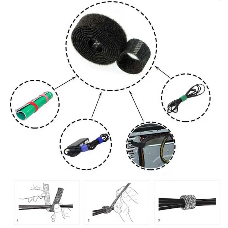 Rovtop Кабельный органайзер провод зажим для намотки наушников Держатель для мыши шнур протектор HDMI кабель управление для iPhone samsung USB кабель