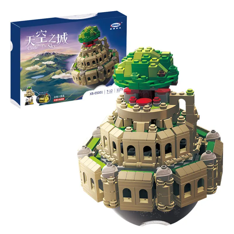 XingBao-05001-1179Pcs-Genuine-Creative-MOC-Series-The-City-in-The-Sky-Set-Children-Educational-Building (1)