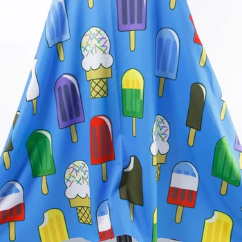 

david angie 50*145CM Ice Cream Printed 4 Ways Stretch Knitting Fabric For Tissue Home Cushion Cloth Patchwork Sewing Doll,52470
