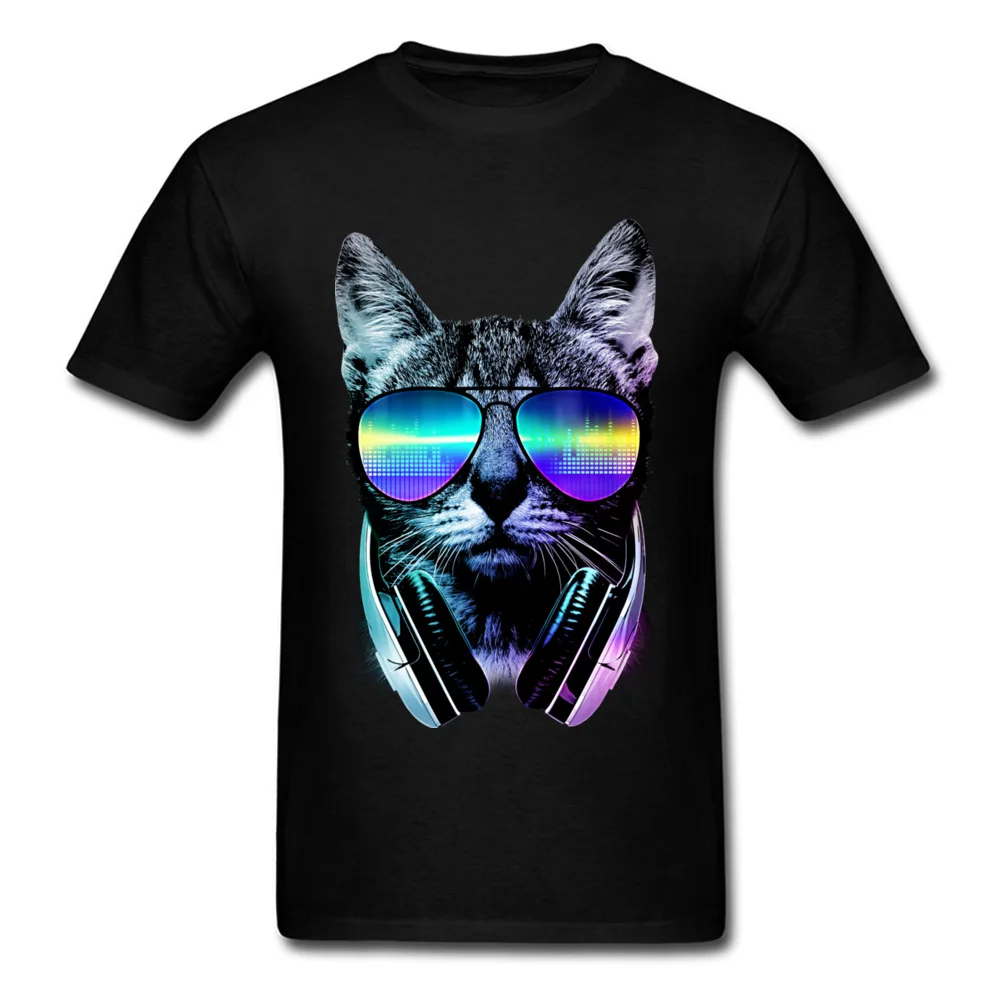 Music Lover Cat_black