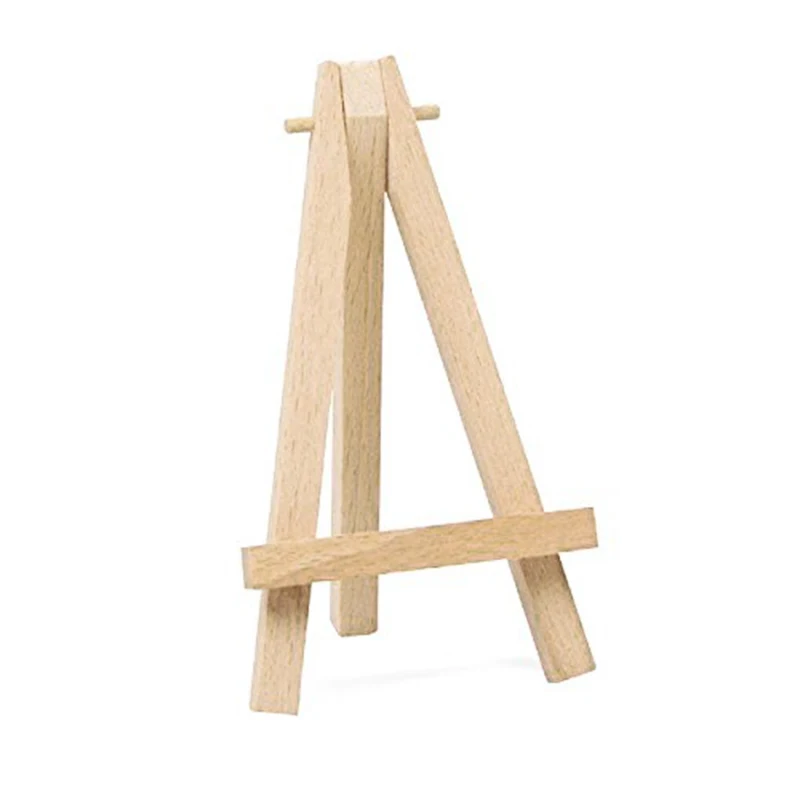10pcs Hot Mini Wooden Art Holder Artwork Display Novelty Easels Drawing Boards For Beuaty Party Wedding Decoration