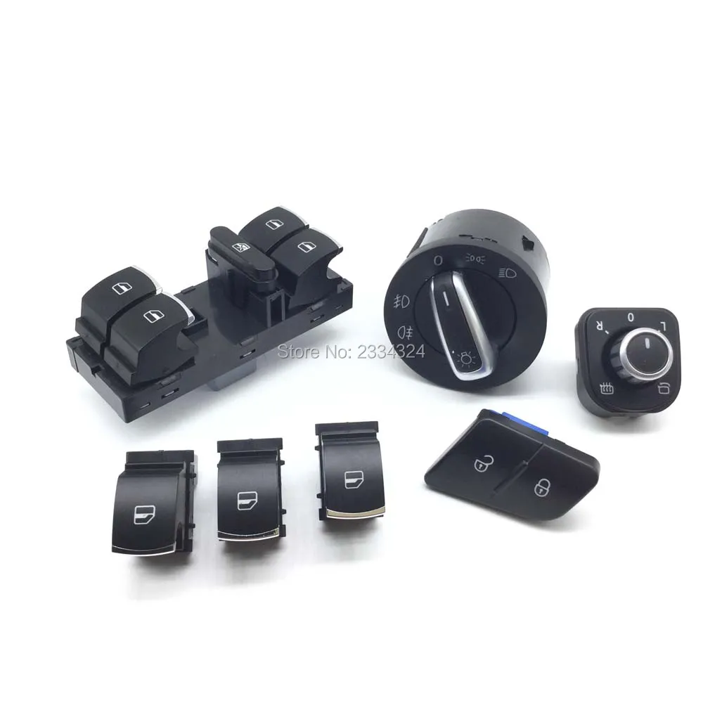 Кнопка переключения главного окна фары для VW Passat B6 5ND 941 431A 3C0 962 125B 959 565A 857 5ND959855 |