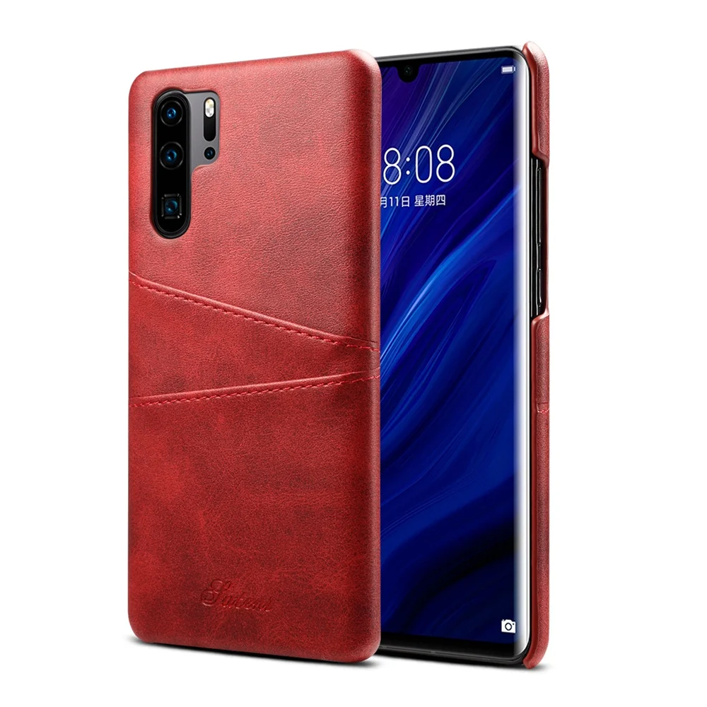 KEYSION чехол для телефона для huawei P30 P30 Pro роскошные кожаные Винтаж Чехол-бумажник с карманами для карт задняя крышка для huawei P30Pro Fundas