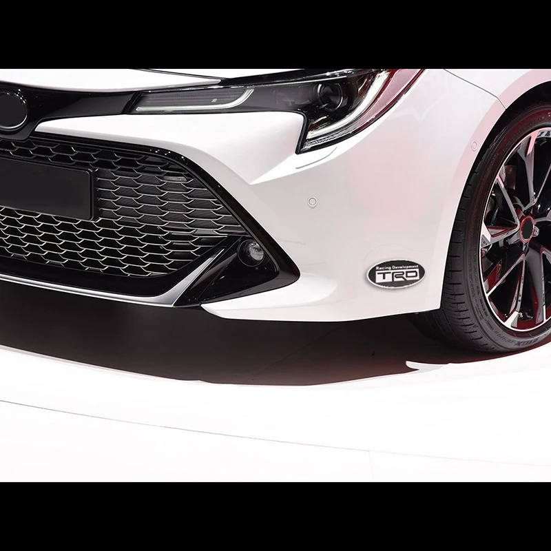 Автомобильный Стайлинг 3D металлическая гоночная разработка наклейка TRD Эмблема