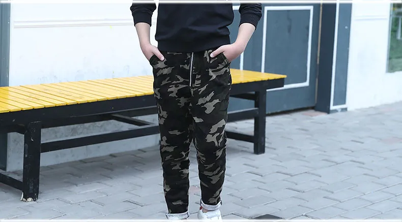 fashion camouflage boy mid elastic waist pants 2018 spring autumn kids pants boys trousers children teenage boys clothing 5 6 7 8 9 10 11 12 13 14 15 years little big teenage boys spring school pants for kids bottom clothes (14)