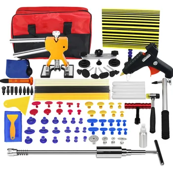 

Car Body Paintless Dent Repair Removal Tools Auto Dent Puller Kit Automotive Door Ding Dent Silde Hammer Glue Puller