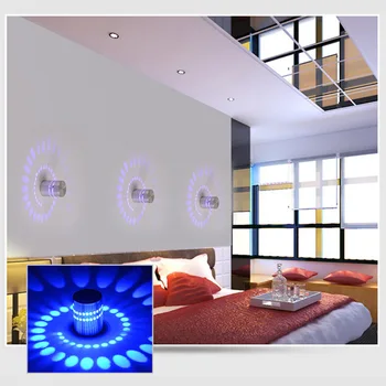 

Spiral Hole Hollow Wall Lamp Surface Install LED Wall Light Home Decoration SDF-SHIP