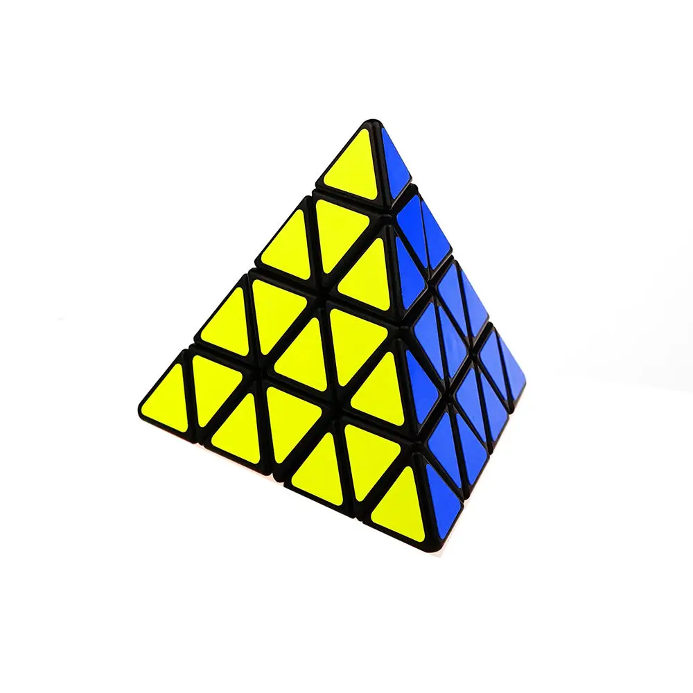 

Shengshou Pyraminx twist puzzle special shape 4X4 magic cube Speed cubing Black