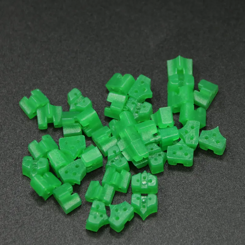 40pcs bag Dental Matrix Sectional Contoured Metal Matrices Wedges Silicone Add on Wedges Rubber Dental Material 4