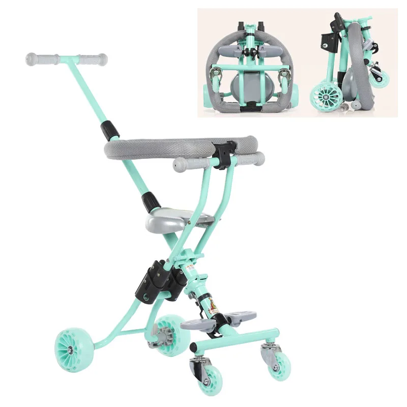 

Ultra Fold Toddler Tricycles For Kids With Parents Handle