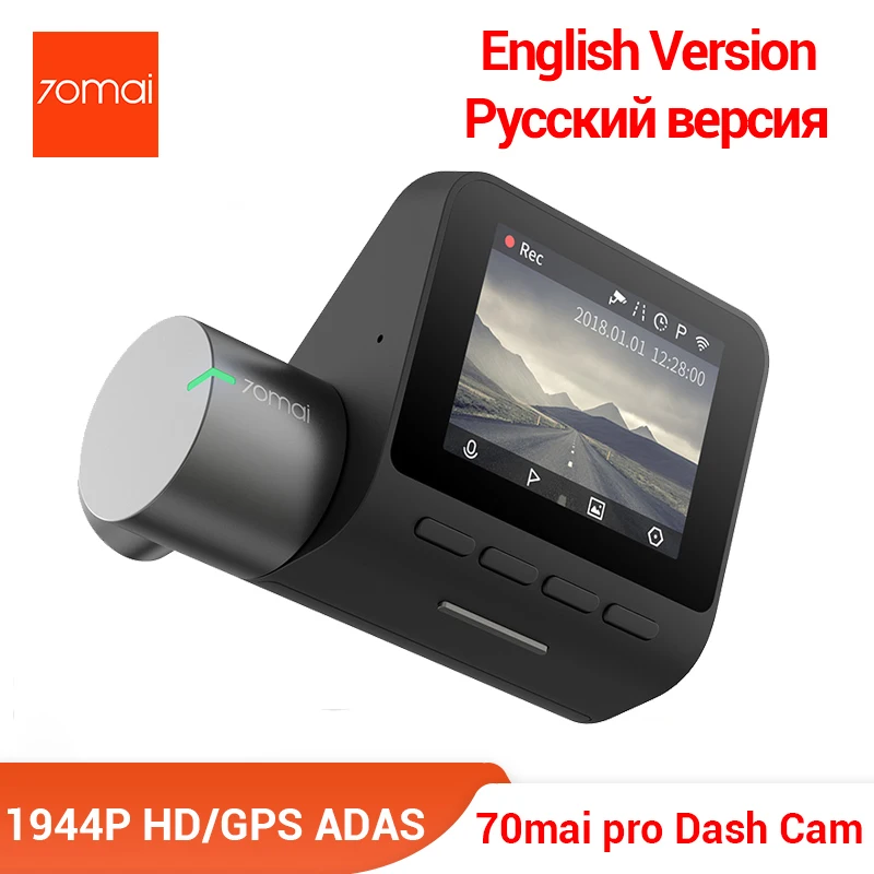 Wideorejestrator Xiaomi 70mai Pro bez GPS z Polski za $54.99 / ~215zł