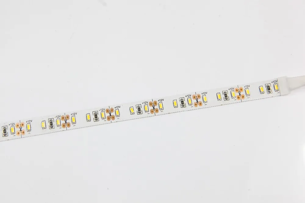 3014 SMD 120 светодио дный s/m DC12V светодио дный Гибкая; 5 М Длинные; 60 Вт белый PCB; не водонепроницаемый; IP33