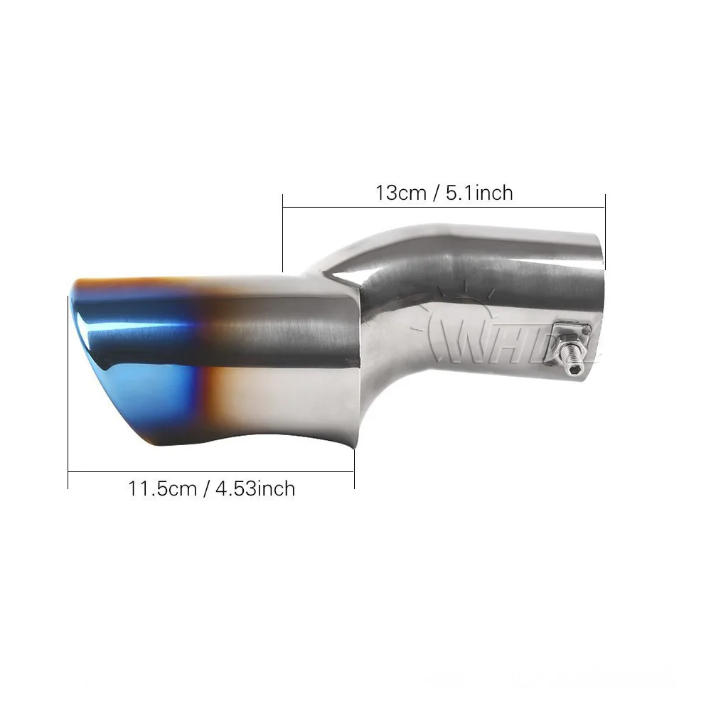 Baratos 1 pieza de silenciador de escape trasero Punta de salida de tubo de cola para Honda Civic 10th Gen 2016 2017