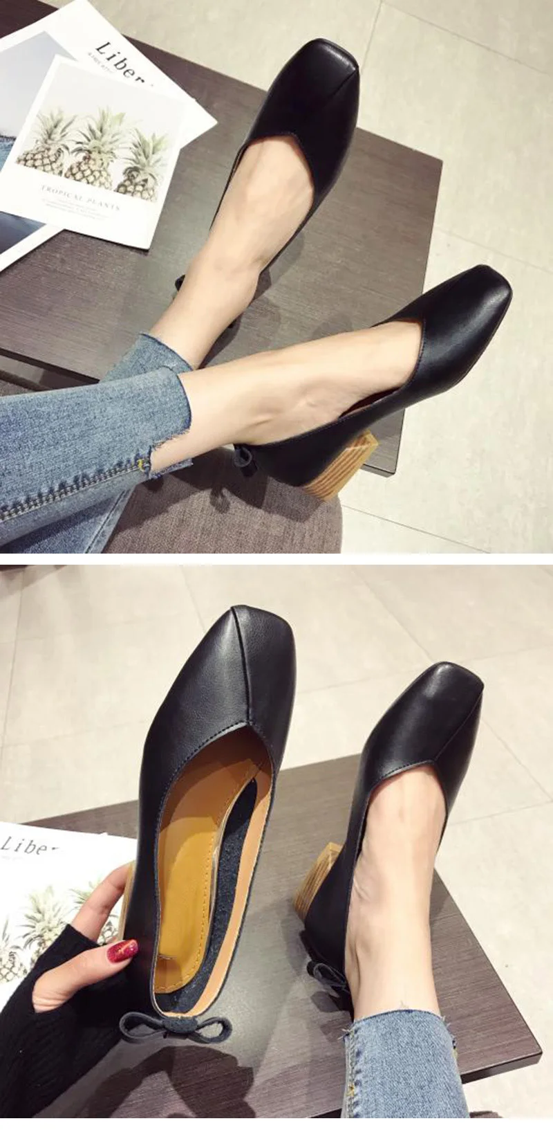 Новая модная Роскошная Брендовая обувь; женская кожаная обувь на низком каблуке; женские туфли-лодочки; женская офисная обувь; YX373