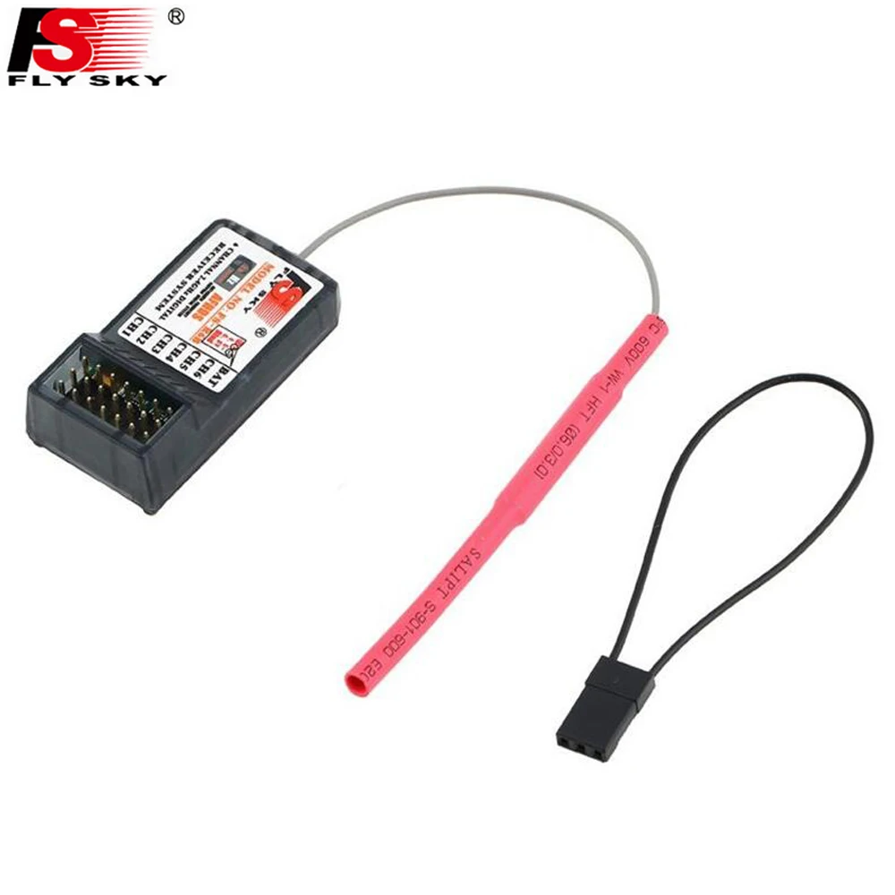 

Wholeslae 10pcs Original FlySky FS-R6B FS R6B 2.4G 6CH Receiver For RC Transmitter FS T6 CT6B 9ch TH9X TH9B Drop freeship