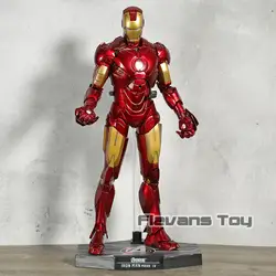 Marvel Super Hero Железный человек MK4 Mark IV фигурку игрушка Тони Старк Модель Коллекция фигурка подарок на день рождения