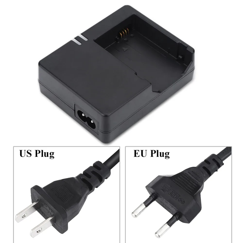 SOONHUA 2 Types Cameras Battery Charger DC 8.4V 0.72A IC Protections Charger With US EU Plug For EOS 550D 600D 650D 700D Cameras
