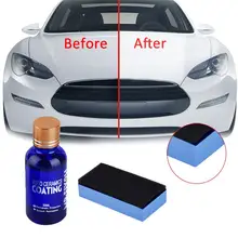 2 PCS 9 H Auto Ossidazione Liquido In Ceramica Cappotto Super Idrofobo di Rivestimento di Vetro Set Polysiloxane e materiali Nano Cura Multicolor h9