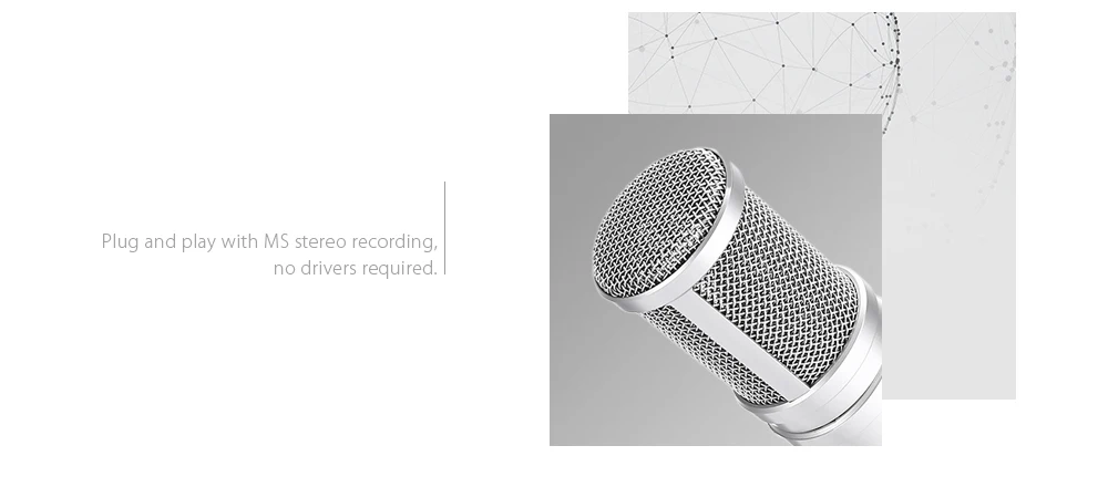 Superlux E205U USB Recording Microphone with Headphone Jack 