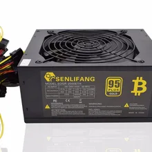 2000 Вт более 95% КПД ATX12V V2.31 ETH Mining Miner источник питания активный PFC блок питания для 8 видеокарт Биткоин