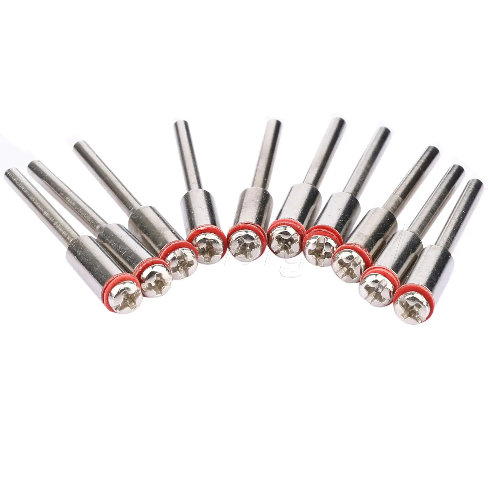 10PCS 2.35mm Shank Polishing Wheel Mandrels Cutting Cut-off Wheel Holder Mandrel Rotary Dremel Shaft Burs Cutting Jewelry Tools