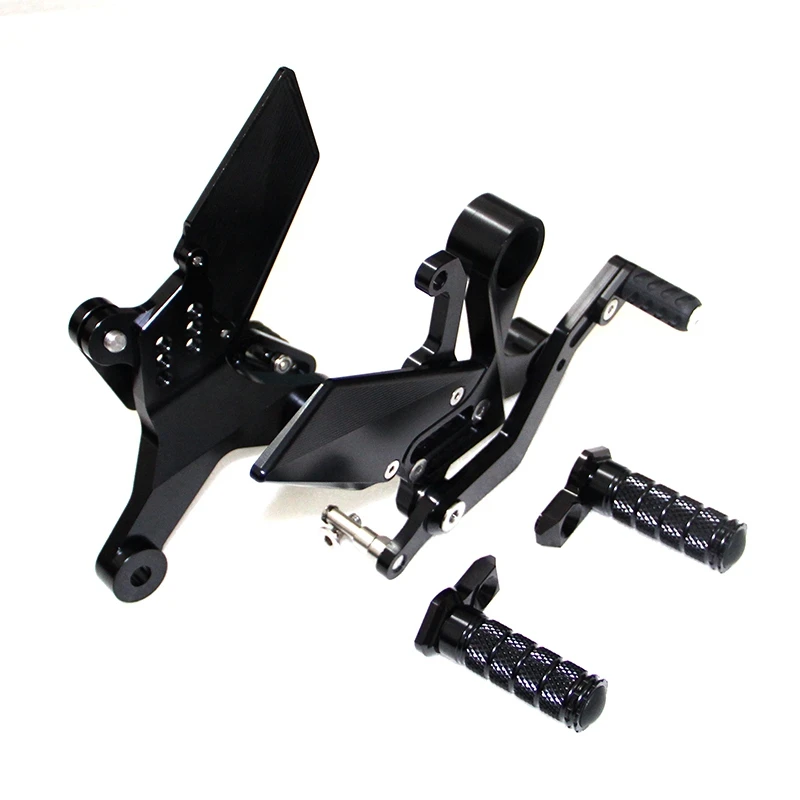 Motorcycle CNC Aluminum Rearset Foot Rests Peg Pedal Foot pegs Footrest