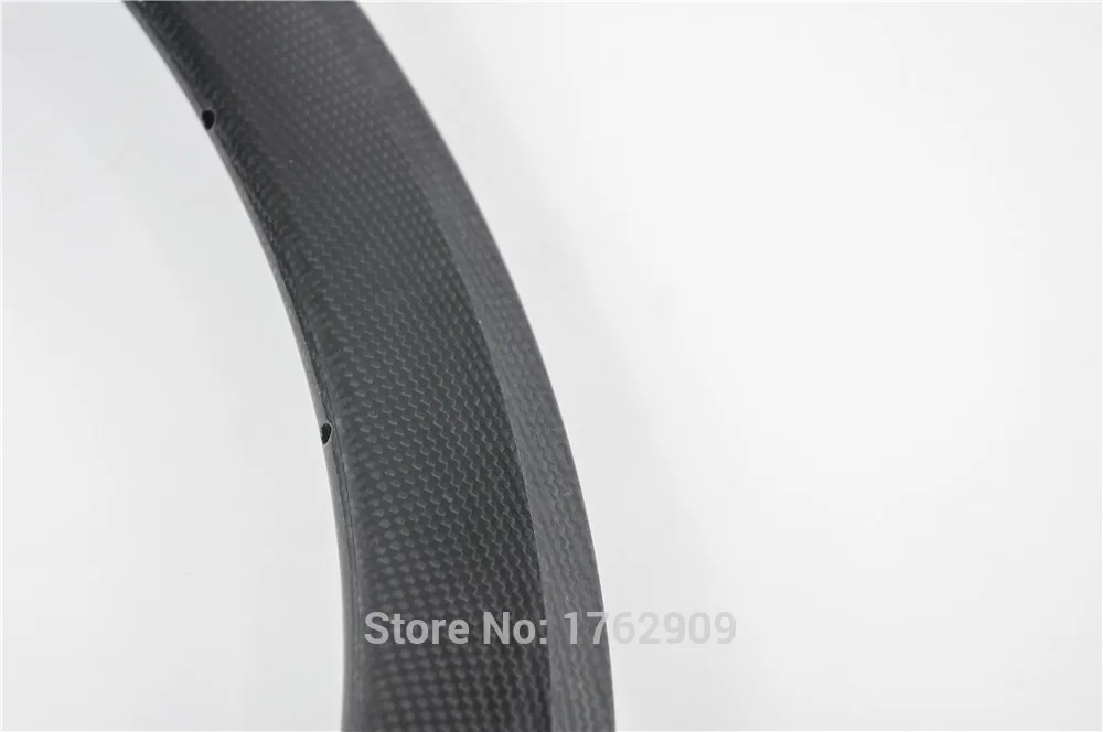 Clearance Newest 700C 38 50 60 88mm clincher rims Road bicycle matt 3K UD 12K T800 full carbon fibre wheels carbon bike rims 23 25mm width 9