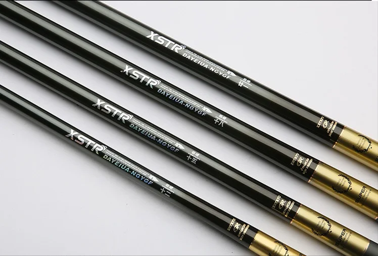 NEW 2.7m-6.3m Multifunction Spinning Rod carbon fishing fish pole telescopic Travel fishing rod ultrashort Fishing Tackle