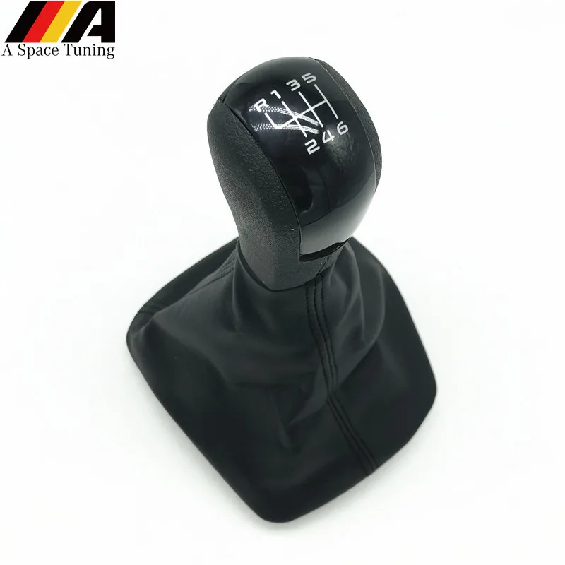 

Gear Shift Knob Gaiter Boot Case Lever Stick Handle Cover 5/6 Speed Car Styling Accessories For Skoda Octavia 2 A5 2004-2010