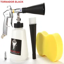 TORNADOR-pistolet de nettoyage à Air pour voiture noir Z-020, appareil pneumatique à tornade avec roulement en métal, Cyclone