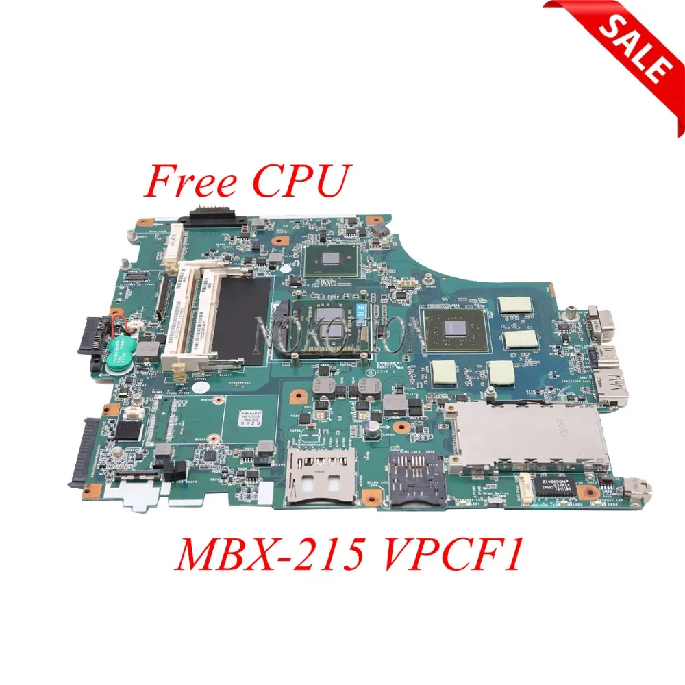 NOKOTION A1765405A MBX-215 M930 1P-009BJ00-8012 Laptop Motherboard for Sony VPCF PCG-81114L VPCF1 Main board PM55 S988A free cpu