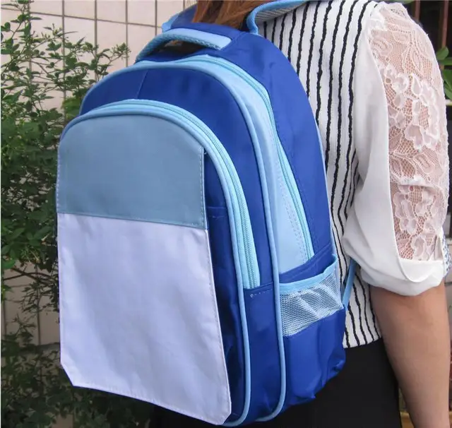 sublimation school bag for girls boys Thermal transfer printing