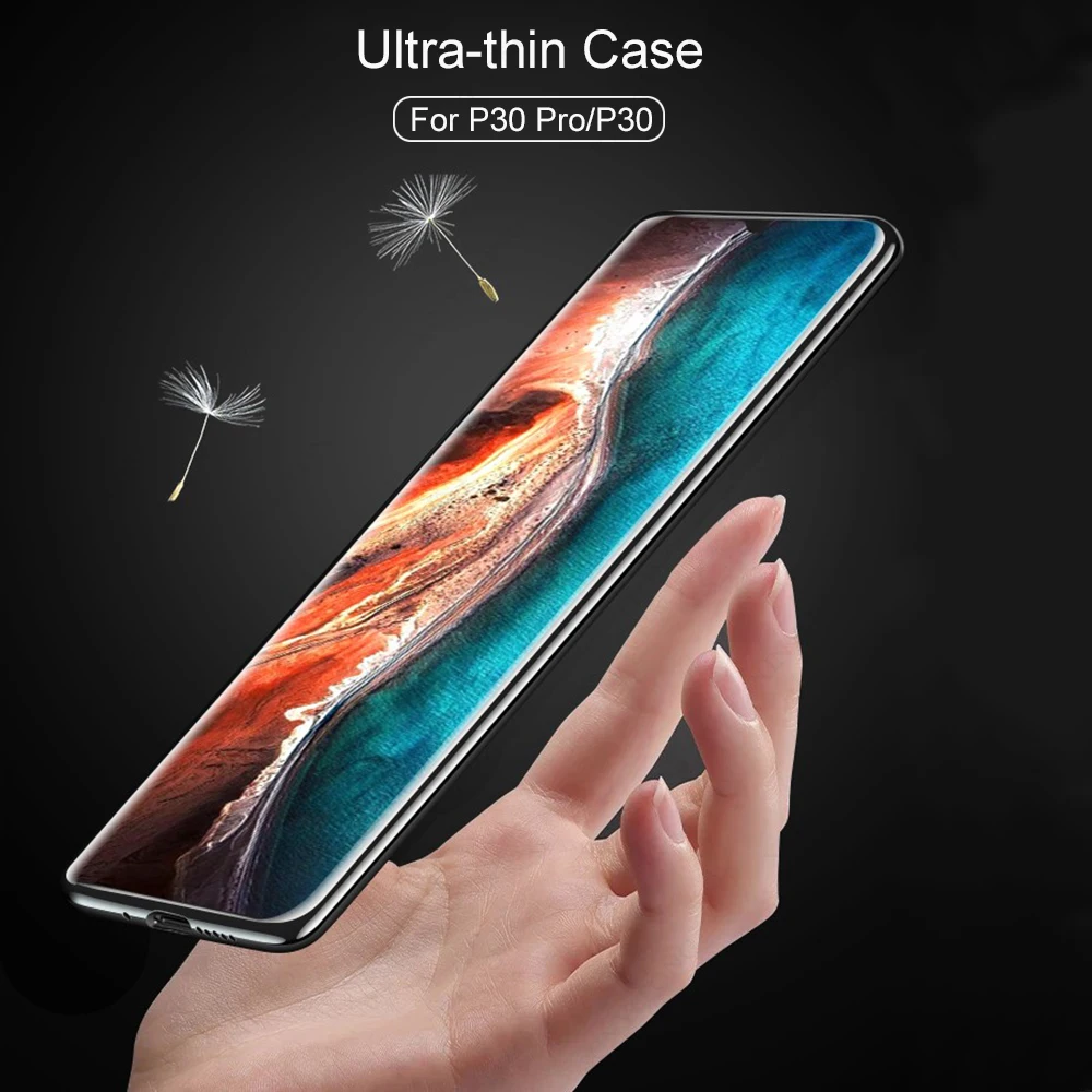Ультратонкий Модный мягкий силиконовый прозрачный чехол для телефона Huawei P30 Pro