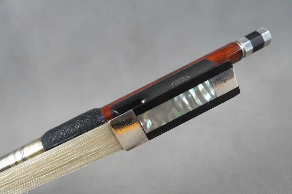 

1pcs Professional advanced powerful Pernambuco Violin bow 4/4,silver mount #5652