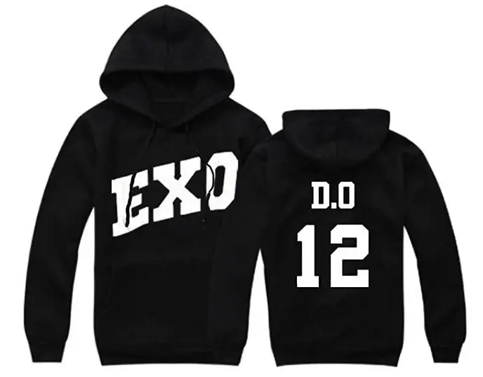DO Mainlead Kpop свитер EXO SBS Gayo Daejun EXO-M EXO-K Gmy бейсбольная худи - Цвет: DO