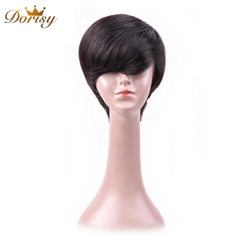 Human Hair Wigs Short Human Hair Wigs For Black Women Bob Wigs Dorisy Non Remy Brazilian Human Hair Wig