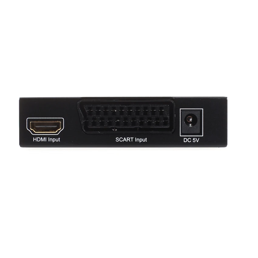 HDMI конвертер Scart HDMI в HDMI видео аудио высококлассный конвертер Scart в HDMI композитный преобразователь AV сигнала адаптер HD приемник