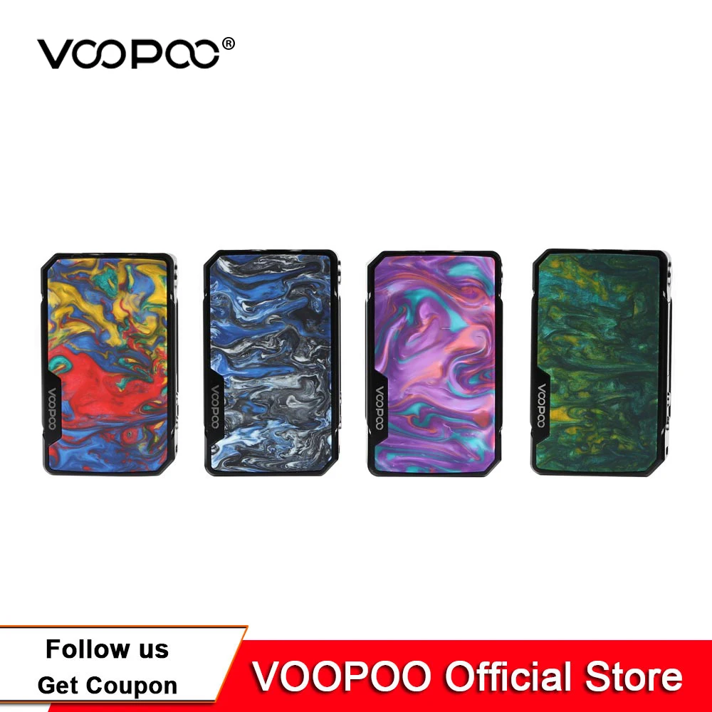 

Tpd Packag VOOPOO DRAG Mini Mod 117w TC Box Mod 4400mAh GENE.FIT Chip Electronic Cigarette Vape Box Mod Vs Drag 2 Mod