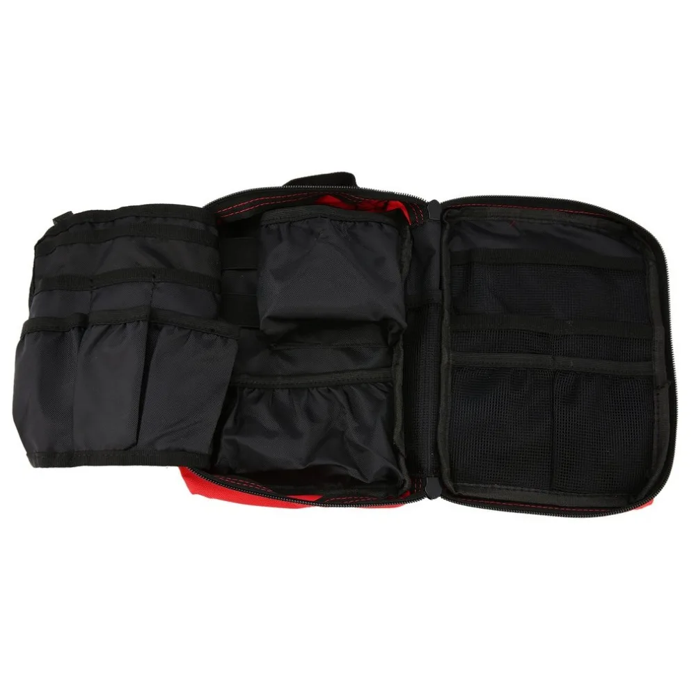 Kit de primeros auxilios para viajes al aire libre, kit de supervivencia portátil, paquete de cintura multifuncional, bolsa táctica de primeros auxilios de emergencia para acampar