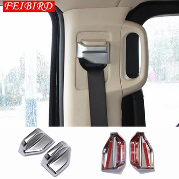 

2PCS For Mercedes Benz Vito W447 2014 2015 2016 2017 2018 ABS Auto Accessory Safety Seat Belt Buckle Cover Trim