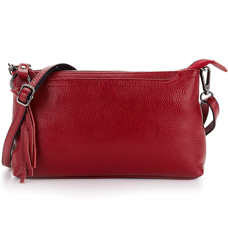 Женская сумка из 2018 натуральной кожи с кисточками|ladies messenger bag|brand bagmessenger bag |