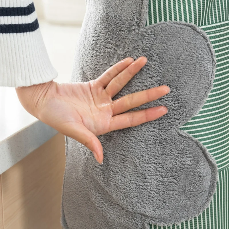 

Kitchen Apron Cooking Waterproof Oil Proof Skirt Bibs With Pockets For Woman Men Chef Coffee Bar Home Cleaning Aprons