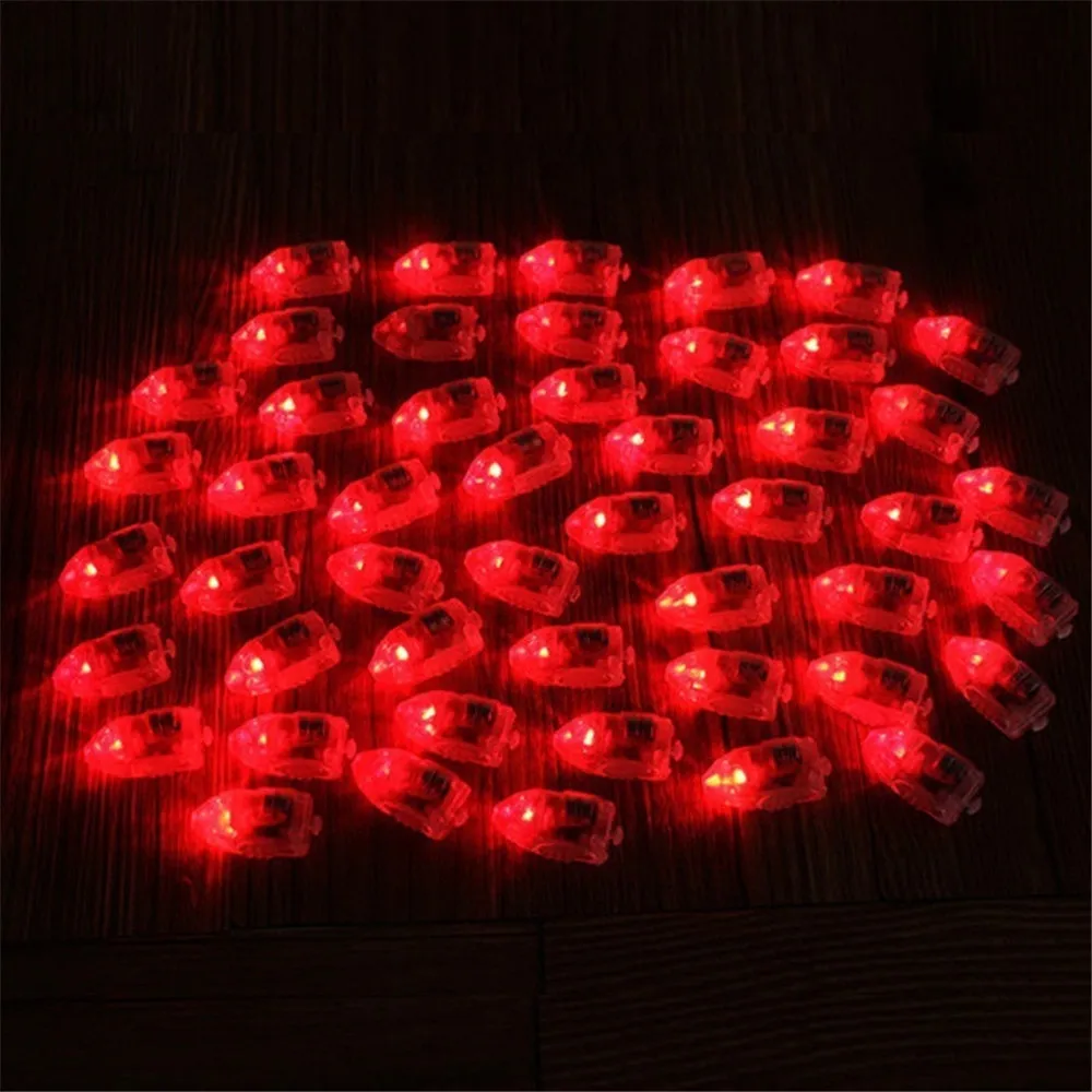 20pcs Led Balloons Light LED Lamp Balloons for Paper Lantern Balloon Birthday Christmas Balloon Decoration celebration Lamps - Испускаемый цвет: Красный